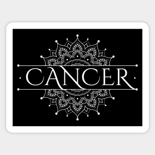 Cancer Mandala Sticker